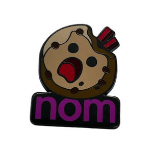 Twitchcon Twitch Nom Cookie Emote Pin - 2019